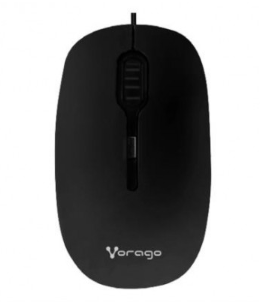 MOUSE VORAGO MO-100 ALAMBRICO NEGRO