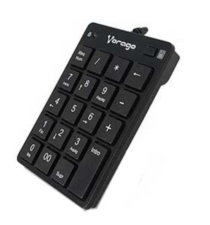 TECLADO VORAGO NUMERICO KB-105