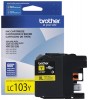 Cartucho BROTHER LC103Y, Amarillo, Inyección de tinta