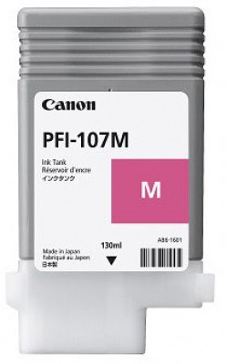 Tanque de tinta CANON PFI-107M, Magenta, Inyección de tinta