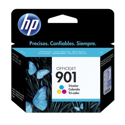 Cartucho HP Num 901, Cian, Magenta, Amarillo, CC656AL