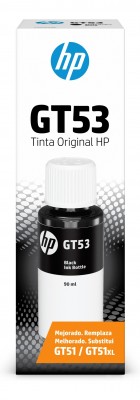 Botella de tinta HP GT53 Negro 4,000 Págs. 1VV22AL