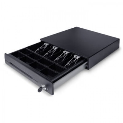 Cajón de dinero EC LINE (EC-CD-50M), Negro, 4, 8, Si