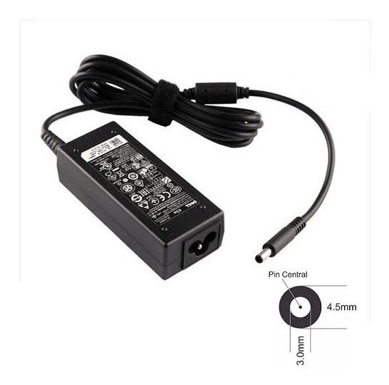 CARGADOR DELL DE9968-O, DELL ORIGINAL AC ADAPTER, 19.5V, 3.34A,TIP 4.5*3.0, 65W