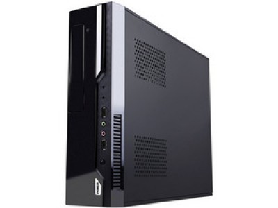 Gabinete ACTECK LUMINO, Slimline, PC, Micro-ATX, Mini-ATX, Mini-ITX, Negro, 500 W