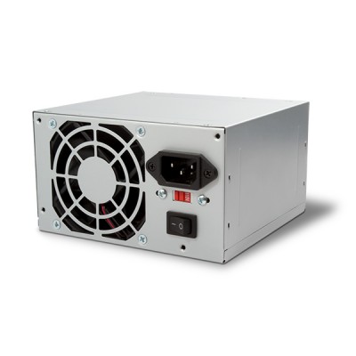 Fuente de poder VORAGO Gabnet, 500 W, 90 - 264 V, 47 - 63 Hz, PC, Gris