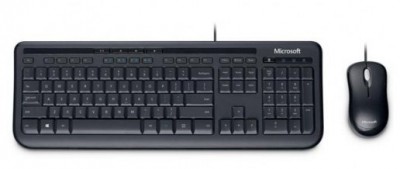 Kit de teclado y mouse MICROSOFT 3J2-00008, Negro