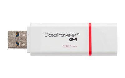 Memoria USB Kingston Technology, Color blanco, 32 GB, USB 3.0