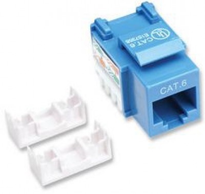 Jack INTELLINET, Cat 6, De plástico, Azul 210737