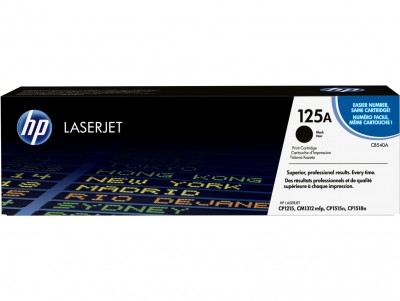 Tóner HP Num 125A, CB540A, 2200 páginas, Negro
