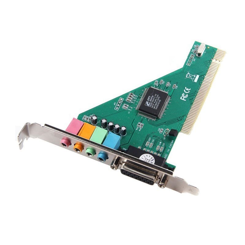 *Tarjeta de sonido BROBOTIX, 24 Bit, 6.1, PCI