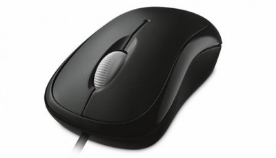 Mouse MICROSOFT Optical Basic, Negro, 3 botones, Óptico, 800 DPI