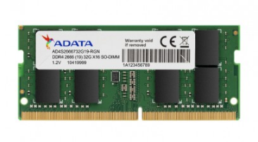 Memoria ADATA AD4S26668G19-SGN, 8 GB, DDR4, 2666 MHz, SO-DIMM