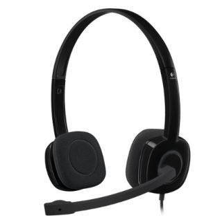 Diadema LOGITECH H151, PC/Juegos, Diadema, Negro, Alámbrico, 3.5 mm (1/8 &quot;)