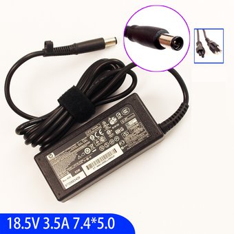 Cargador Original Hp-Compaq  18.5V 3.5A tip7.4 p/central