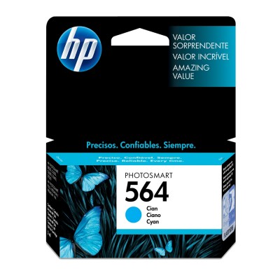 Cartucho HP Num 564, Cian, HP