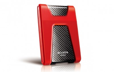 Disco duro externo ADATA HD650, 1000 GB, USB 3.0 (USB 2.0), 2.5&quot;, Rojo