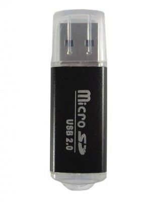 Lector MicroSD BROBOTIX 345673N, Negro, USB 2.0