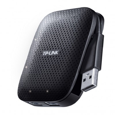 Hub USB TP-LINK, 4ptos, USB 3.0, Negro UH400