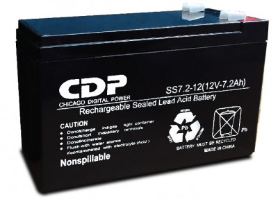 Batería modelo CDP, 12 V B-12/7