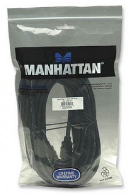 Cable HDMI MANHATTAN, 10 m, HDMI, HDMI, Macho/Macho, Negro